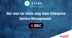Enterprise Service Management event