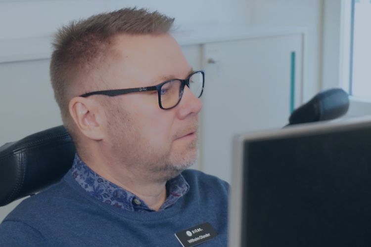 Specialister som arbetar med backup och övervakning